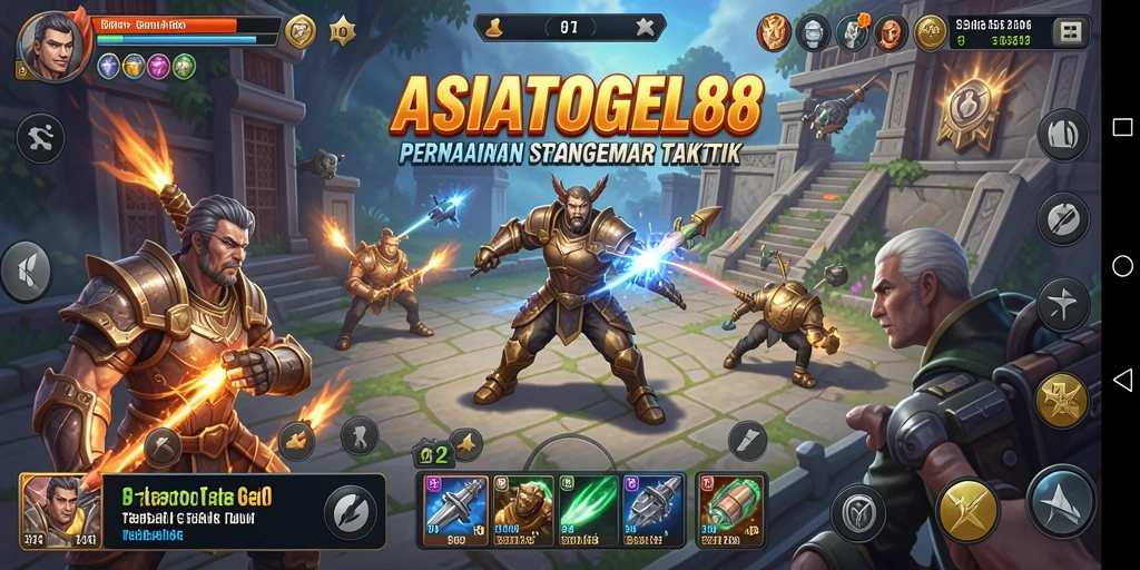 Gameplay mendebarkan dalam ASIATOGEL88 dengan strategi terencana.