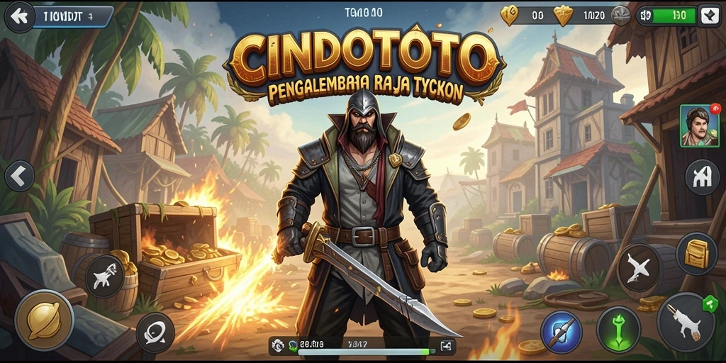 Gameplay CINDOTOTO yang menarik dengan elemen Tycoon.