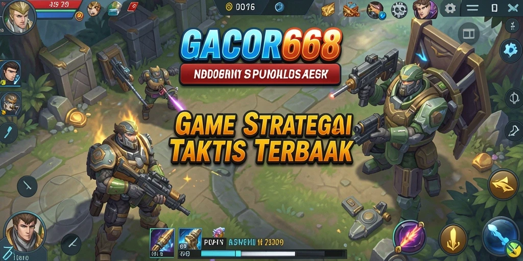 Screenshot GACOR668 menampilkan pertempuran strategi yang mendebarkan.