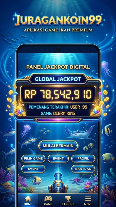 Tampilan antarmuka aplikasi juragankoin99 yang sederhana dan mudah digunakan.